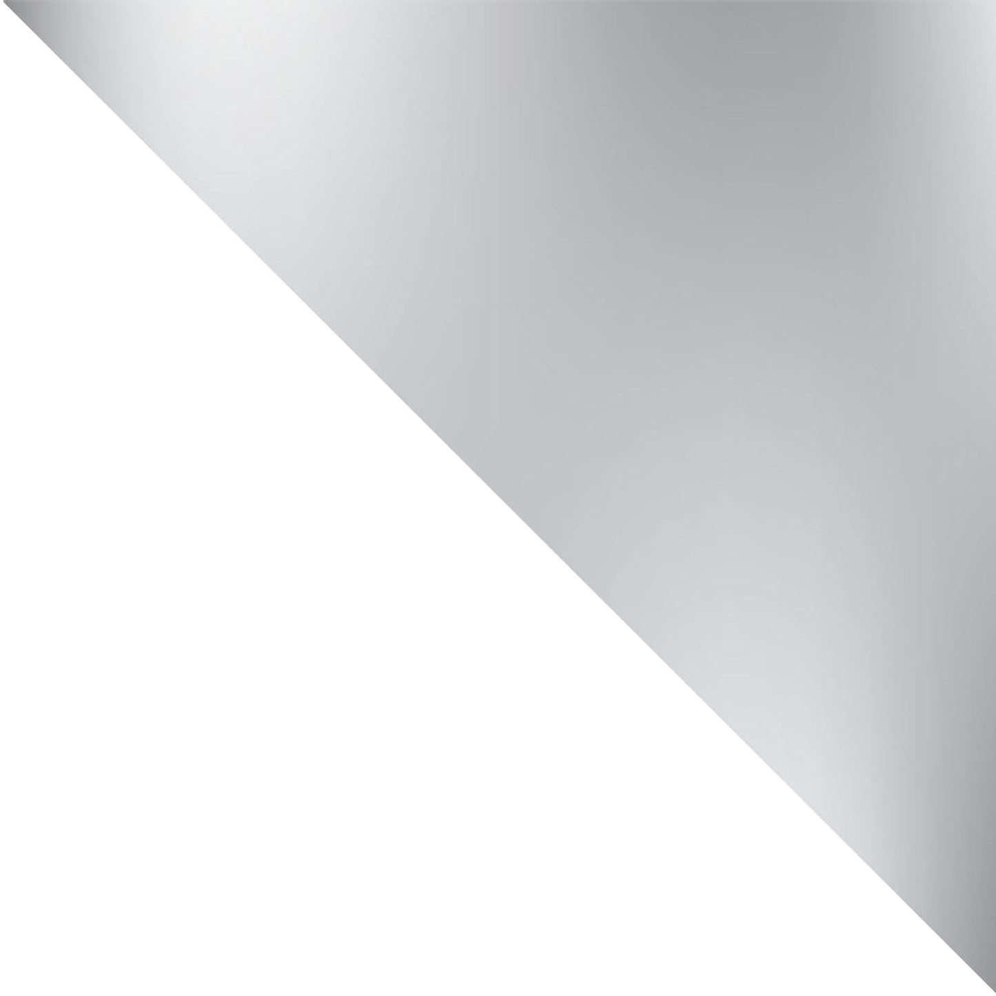 Retail Full Vision Showcasewith Aluminum Frame & Glass Adjustable Shelves, LED Lighting, Locking Design (Silvery, 4 ft)