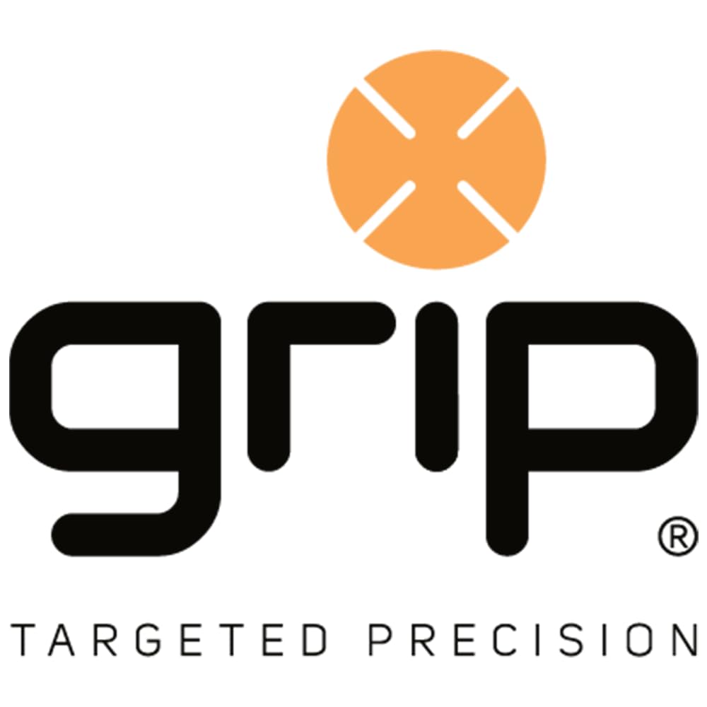 Grip Scissor Precision Rose Gold R5 – Stainless Steel Beauty Scissors for Eyebrows, Facial Hair & Nail Trimming – Fine Tip with Non-Slip Rose Gold Finish for Detail Work