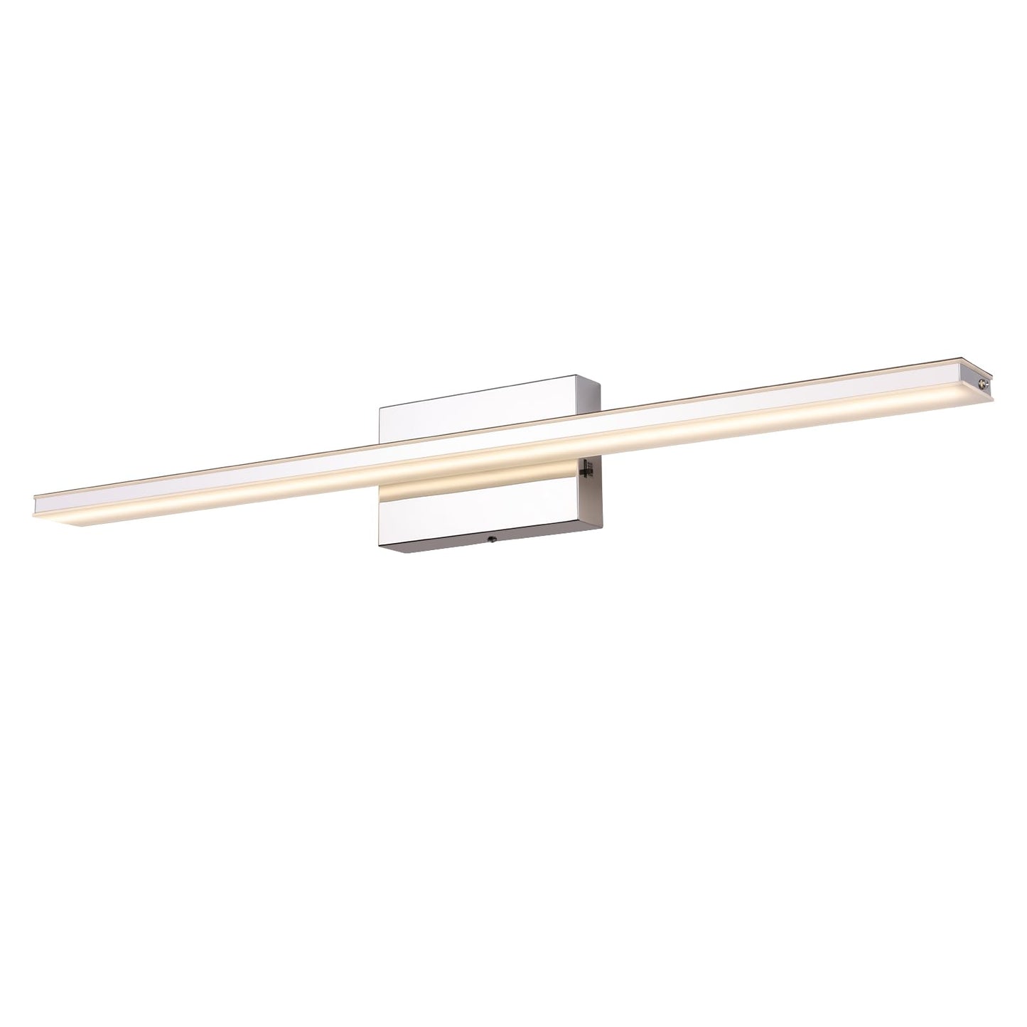 BRIVOLART LED Modern Bathroom Vanity Light Fixtures 24W Dimmable 5CCT LED Vanity Light Bar Over Mirror Matte Black Wall Light for Bathroom 31.5 inch Long