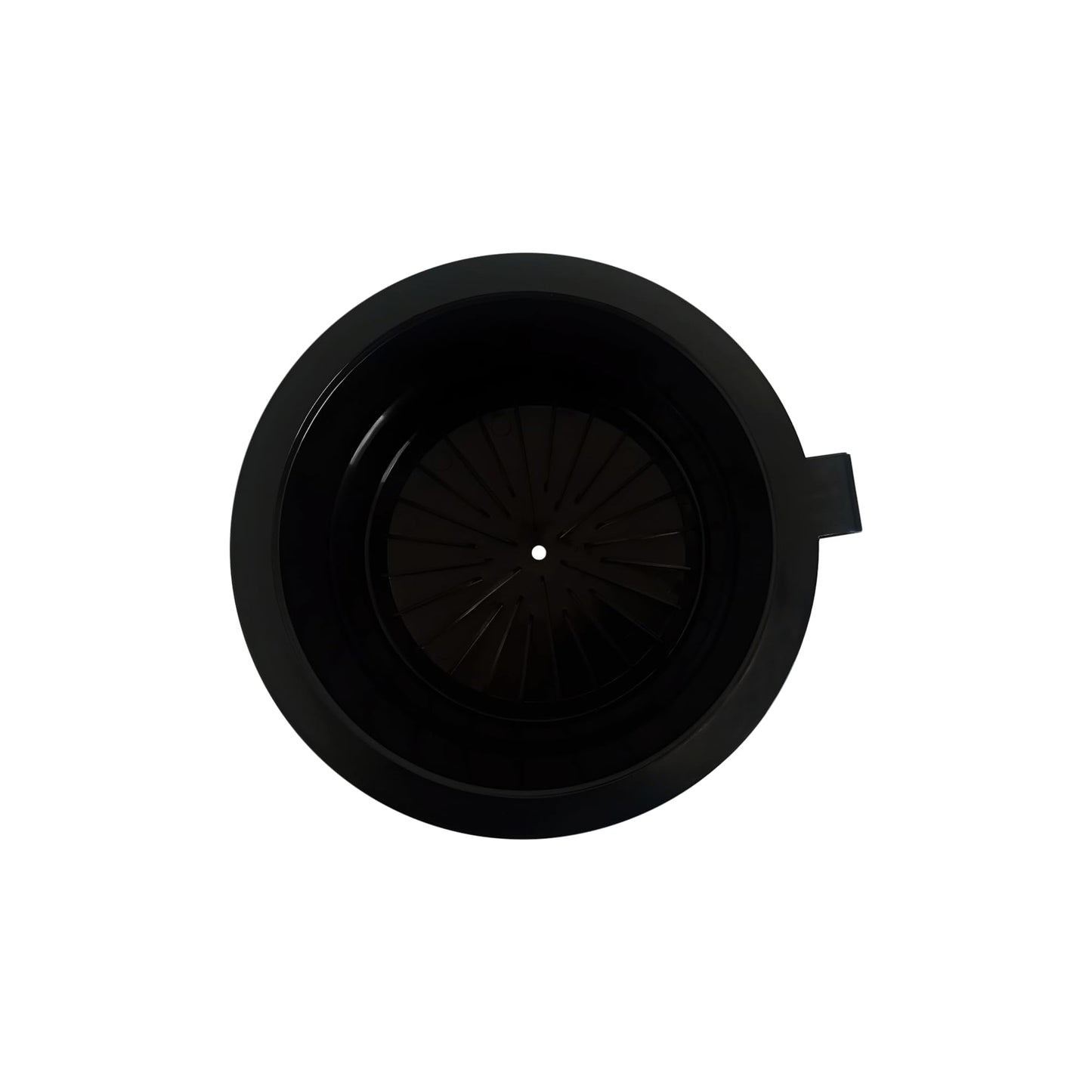OCS Parts 20583.0003 Brew Basket Funnel | Replacement Black Plastic Funnel with Decals Compatible with Bunn Coffee Machines
