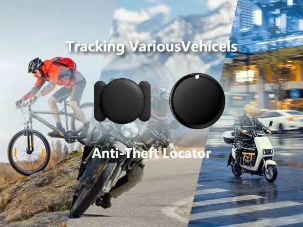 GPS Tracker for Vehicles,Magnetic Waterproof Car Tracker,No Monthly fees, Mini Portable GPS Tracker for Cars, Trucks, Motorcycle, Anti-Theft(Android Only)