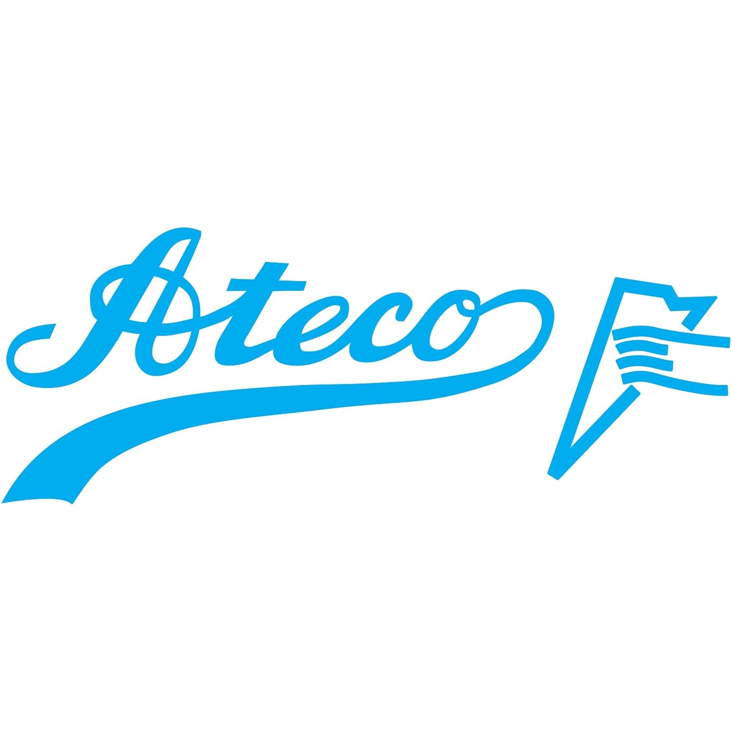 Ateco Ultra Straight Spatula with 6 by 1.5-Inch Stainless Steel Blade, Plastic Handle, Dishwasher Safe, Silver