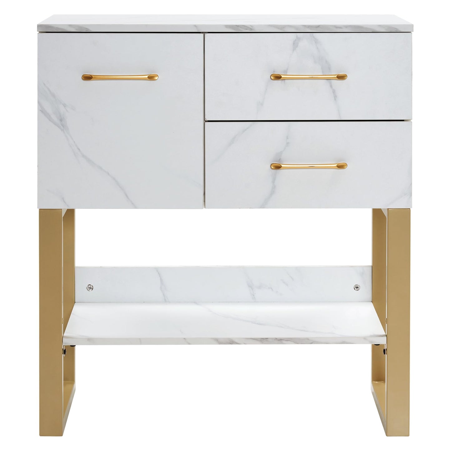 BarberPub Beauty Barber Station, Spa Wall Mount Storage Cabinet, Salon Equipment for Hair Stylist, Spa Beauty Makeup Organizer, 31.4"(L) x 16.5"(W) x 35.7"(H) 3185 (White)