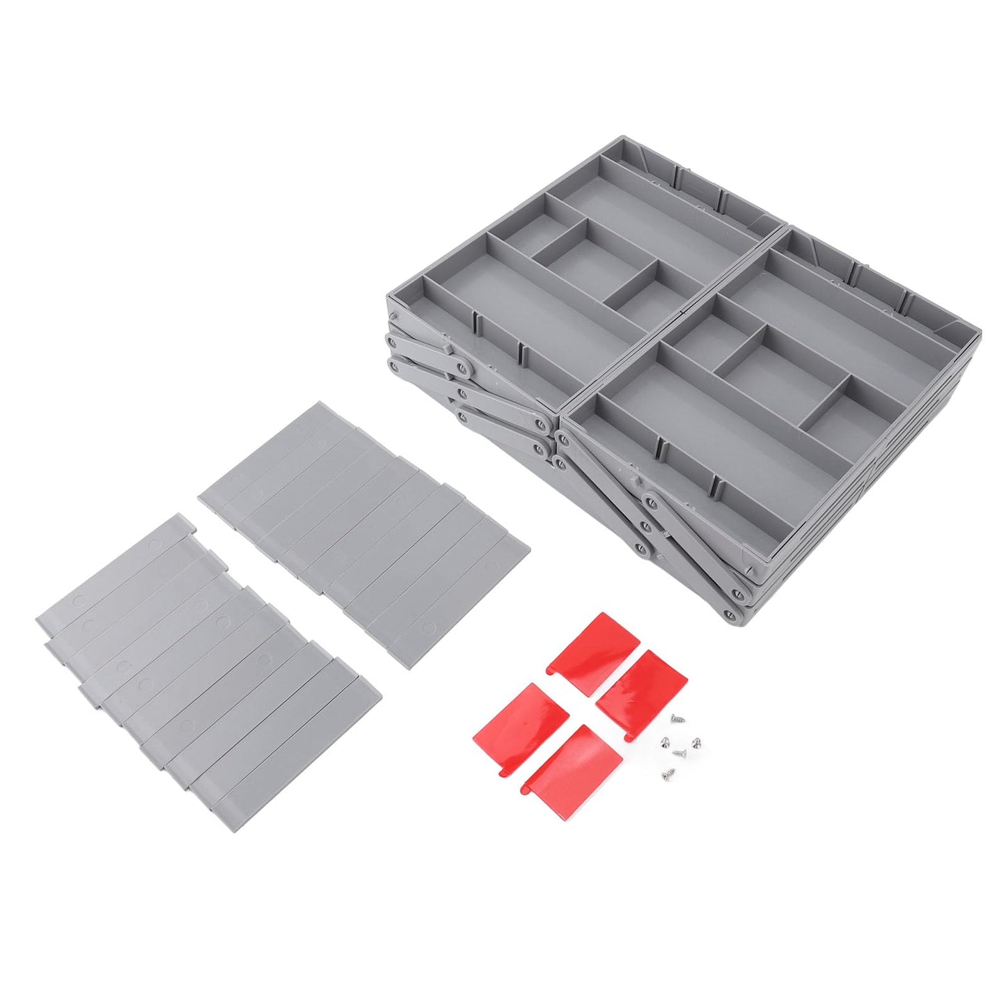 Miriam Song Expandable Multi Level Drawer Organizer – Smart Double Row Foldable Tray, Desk & Junk Drawer Storage for Jewelry, Cosmetic, Office Supplies, Kitchen Utensils & Craft Organizer (3 Tier)