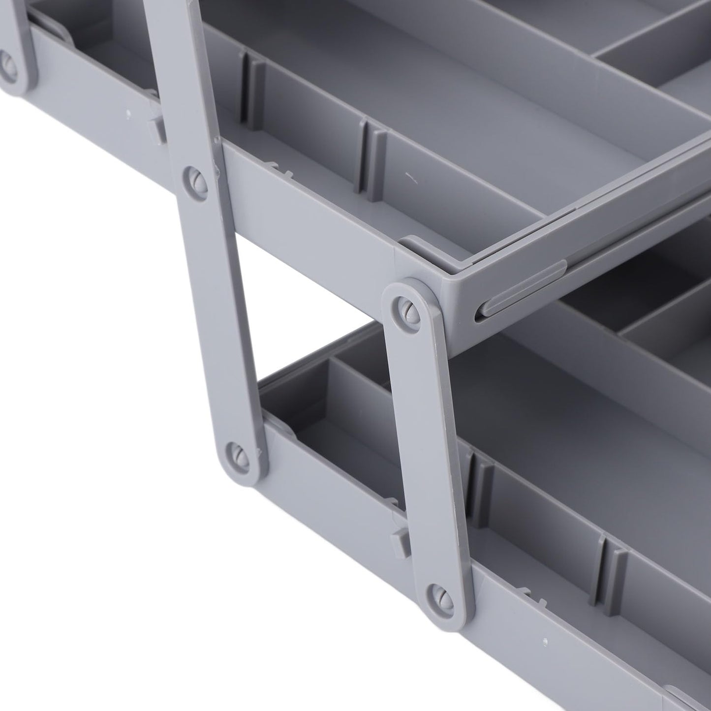 ZJchao 3 Tier Drawer Organizer, Junk Drawer Organizer 3 Drawer Storage Organizer Expandable Jewelry Tray Earring Storage Case for Home Office Makeup Bathroom Organizing (3 Tier)