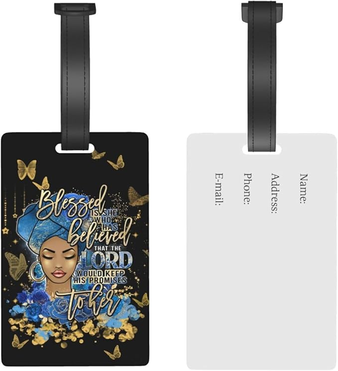 Travel Suitcase Protector African American Girl Elastic Protective Washable Luggage Cover With Concealed Zipper Suitable For 18-32 Inch(S (for 18-21 inch luggage))