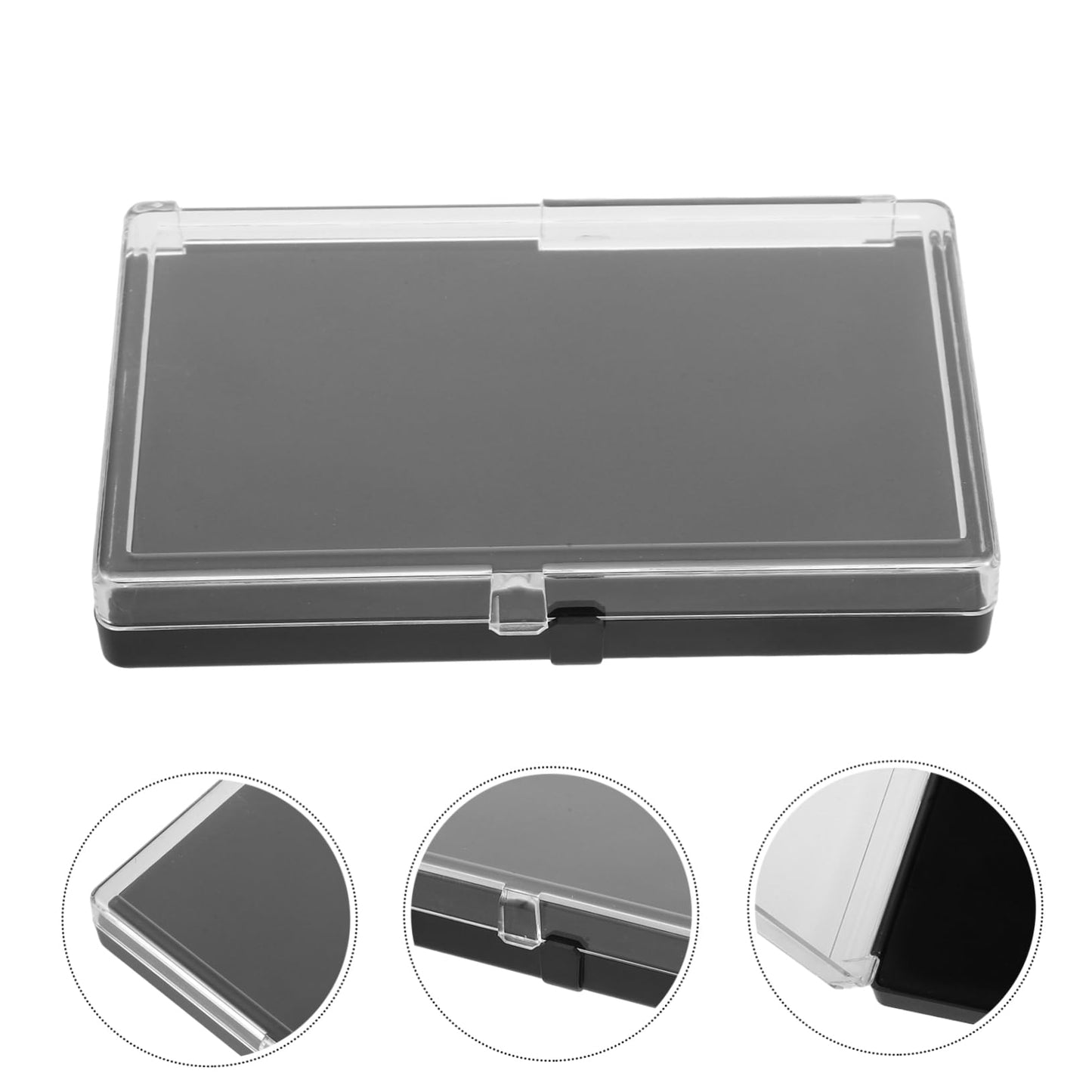FUNOMOCYA Badge Display Box Flip-Top Jewelry Storage Case for Medals Pins Rings and Accessories Portable Organizer for Travel and Home
