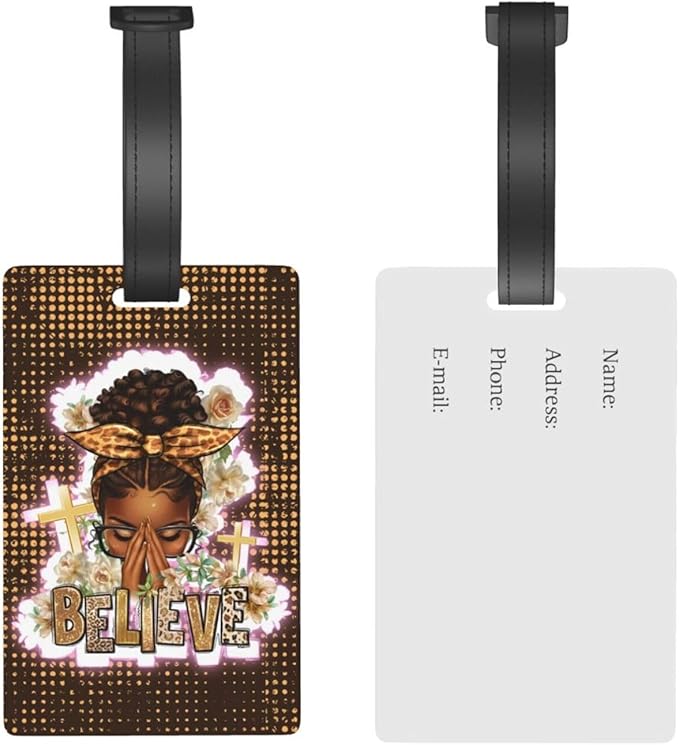 Travel Suitcase Protector African American Girl Elastic Protective Washable Luggage Cover With Concealed Zipper Suitable For 18-32 Inch(L (for 25-28 inch luggage))