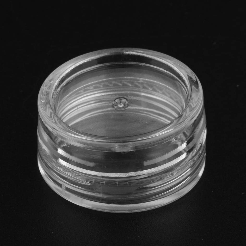 50pcs Reusable Container Jars Pot for Nails Jewelry, 2g