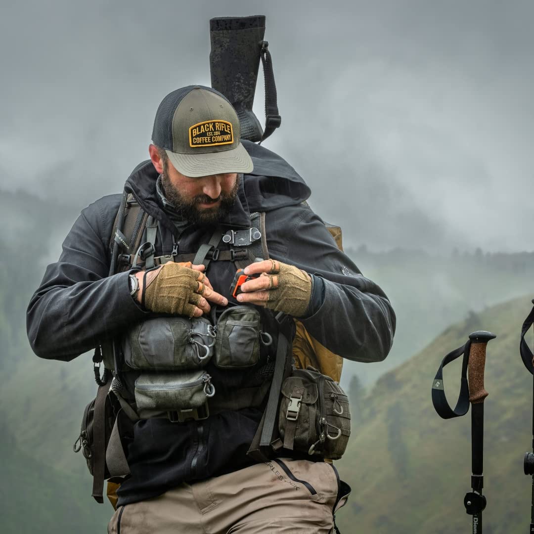 Eberlestock Recon Utility Pouch - Multipurpose Outdoor Storage Solution for Camping, Hiking, and Tactical Gear - Durable and Versatile Organizer Bag, Gray