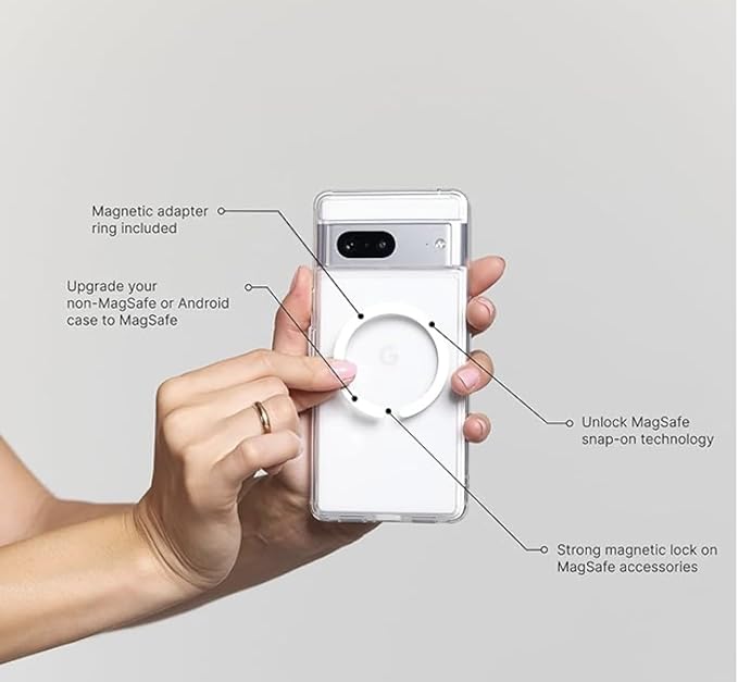 PopSockets PowerPack for MagSafe, Portable Phone Charger, Magnetic Wireless Portable Charger, 5000mAh - Storied Shelves