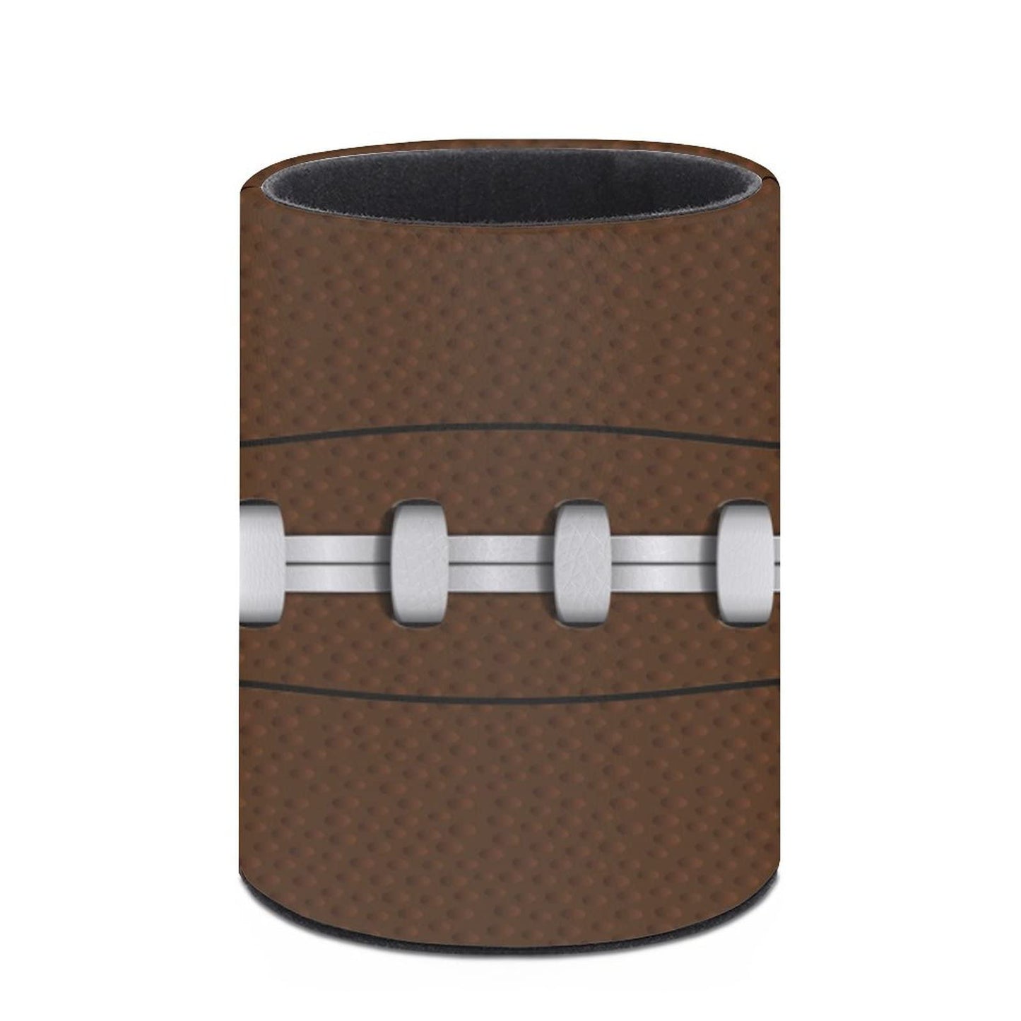 XUWU American Football Pen Holder Pencil Organizer Cute Pencil Cup Desk Decor Makeup Brush Holder PU Multifunctional Office Suppliesfor Home Classroom School