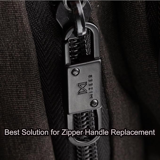 Mizeer Anti Theft Zipper Clips - Keep Zippers Closed on Backpacks, Purses