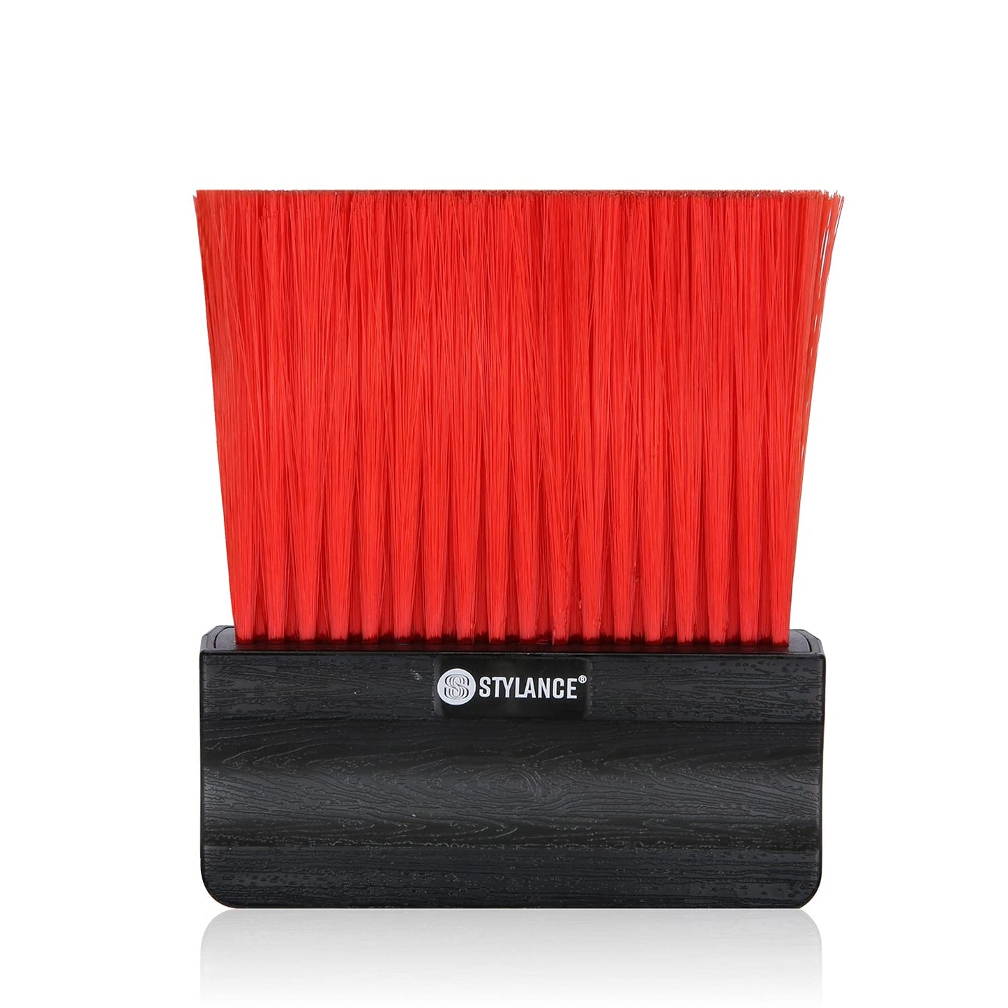 Pro Barber Barber Neck Duster Brush for Hair Cutting, Soft Household Hair Neck Cleaning Brush, Professional Salon Tool (Black Brown)