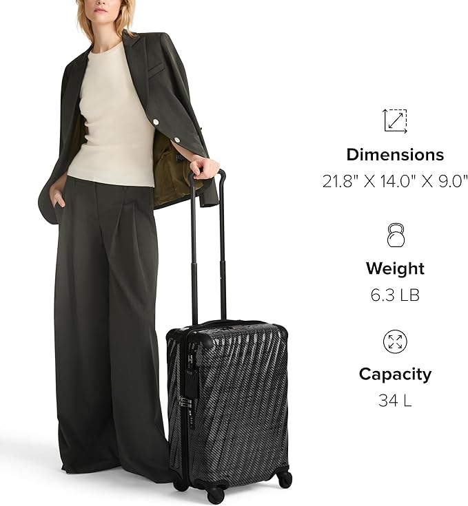 Tumi Unisex 19 Degree Lite International Carry-On Blush Carry-On 22-Inch One Size