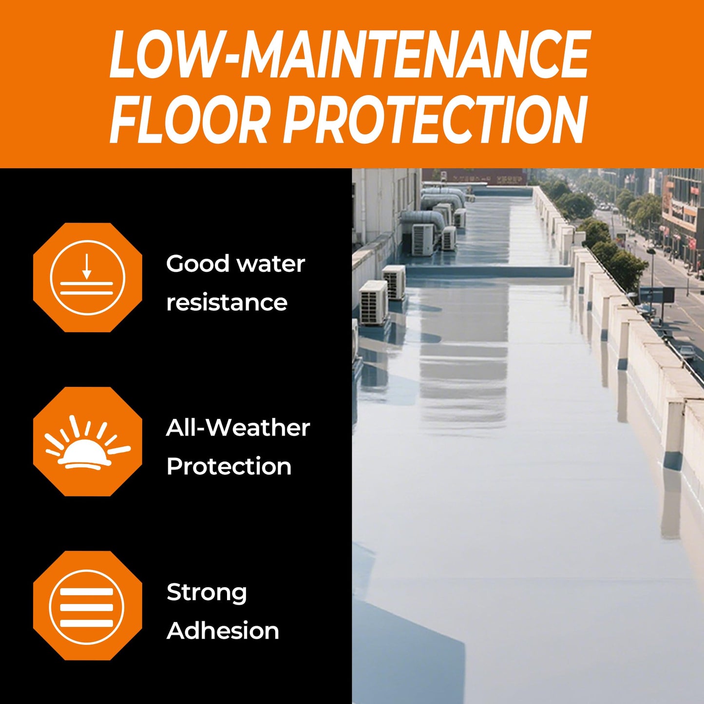 SHENGWEI Waterproof Sealant, Grey, 3 Gallon, Interior/Exterior Roof & Basement,Coverage: 360sq. ft.