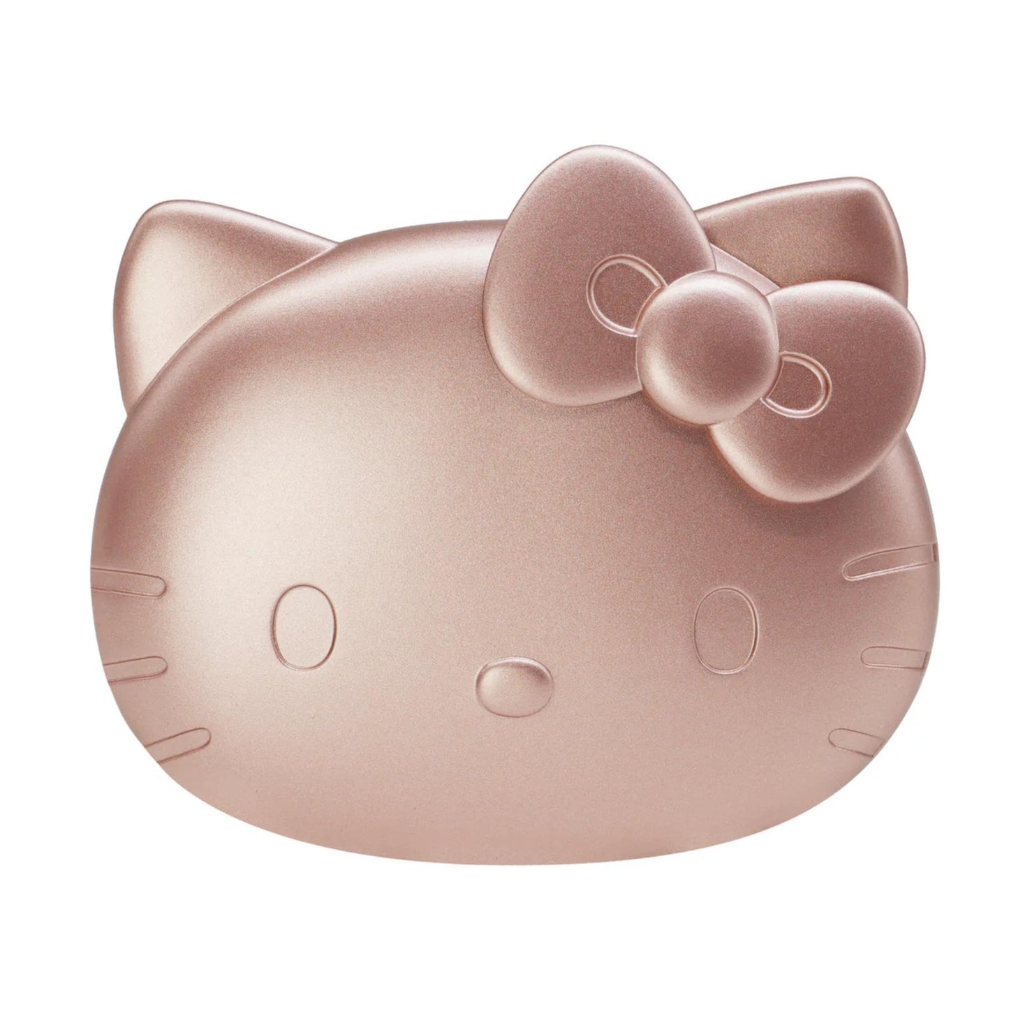 Impressions Vanity Hello Kitty Kawaii Compact Mirror with Touch Sensor Switch for Adjustable Brightness, Lighted Makeup Mirror with LED Lights and 2X Magnifying Mirror (Rose Gold)