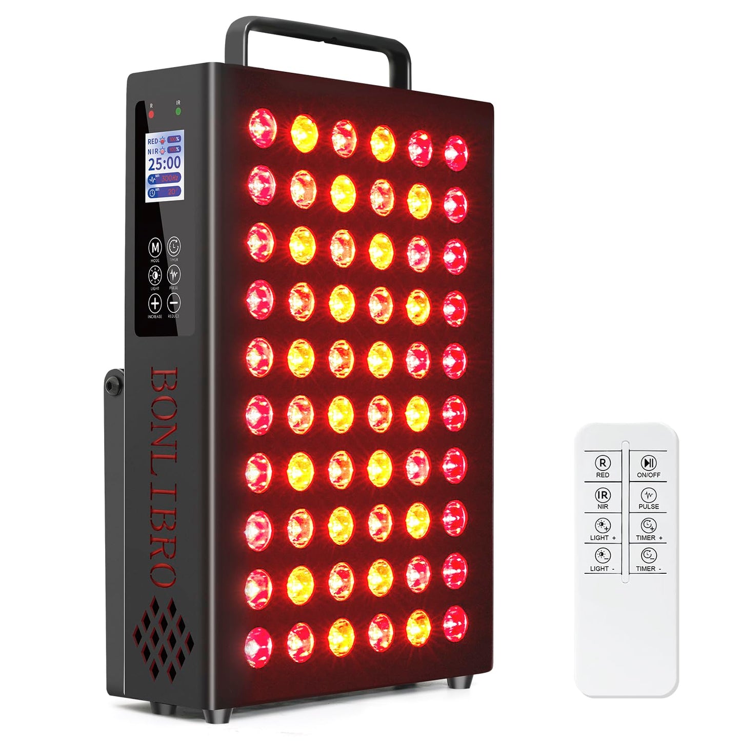 Red & Infrared Light Therapy for Face and Body, Red Light Therapy Panel with Remote, High-Power LED Light Therapy to Improve Skin & Boost Energy, Perfect for Fitness| Workout Recovery, Best Gift