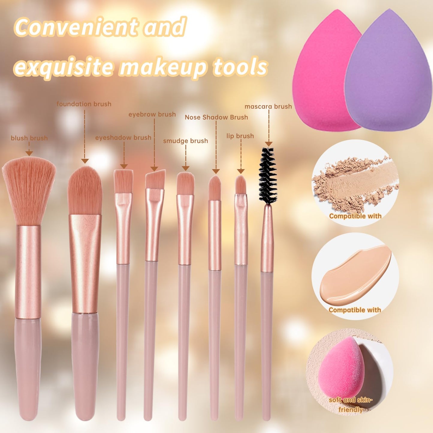 Makeup Kit for Women full Kit Makeup Set for Teens Girls Teenagers Eyeshadow Palette Foundation Makeup Gift Set for Women Makeup Kit for Teens