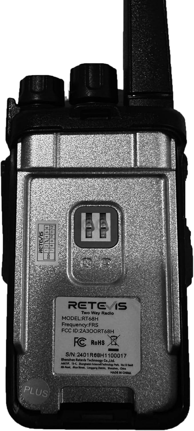Retevis RT68H Walkie Talkies for Adults,2 Way Radio Long Range, Intuitive,Channel,Power Display,VOX Hands Free,Keylock,Rugged Two Way Radios with USB Charging Base,for Trip Camping Hiking (2 Pack)
