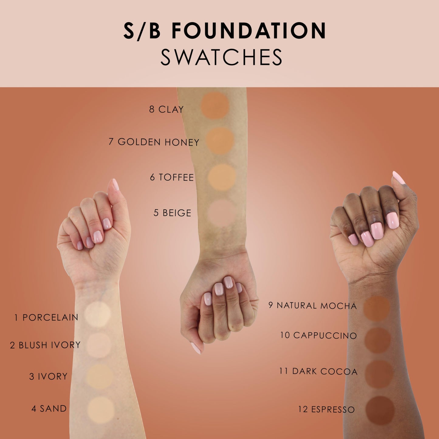 TEMPTU S/B Silicone-Based Airbrush Foundation: Professional Long-Wear Liquid Makeup, Sheer To Full Coverage For A Hydrated, Healthy-Looking Glow & Luminous, Dewy Finish On All Skin Types, 004 Sand, 0.25 Fl Oz