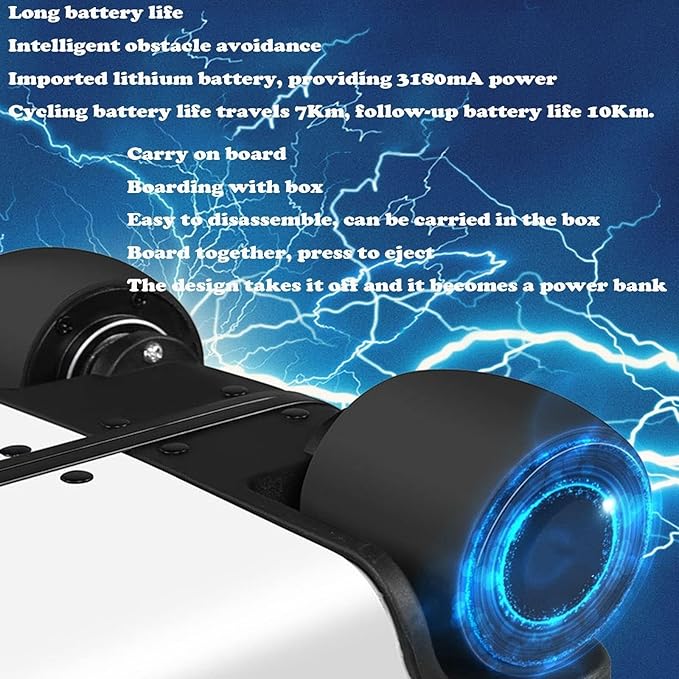Electric Suitcase That Follows You, Suitcase That Follows You Smart Fingerprint Unlock Riding Trolley Case with Mobile Charging, Hardside Luggage That Follows You, Auto Follow, APP Control (D)