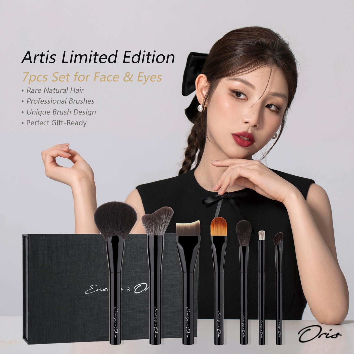 AINOCHI Flat Liquid Foundation Brush, Professional Soft-Focus Foundation Spatula Brush with Premium Toray Synthetic Fiber Blend for High-End Base Makeup, Flawless Blending,1pc