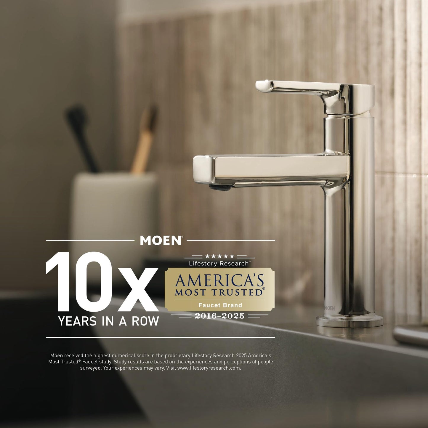 Moen Eva Chrome Posi-Temp Shower Trim Kit, Valve Required, T2132