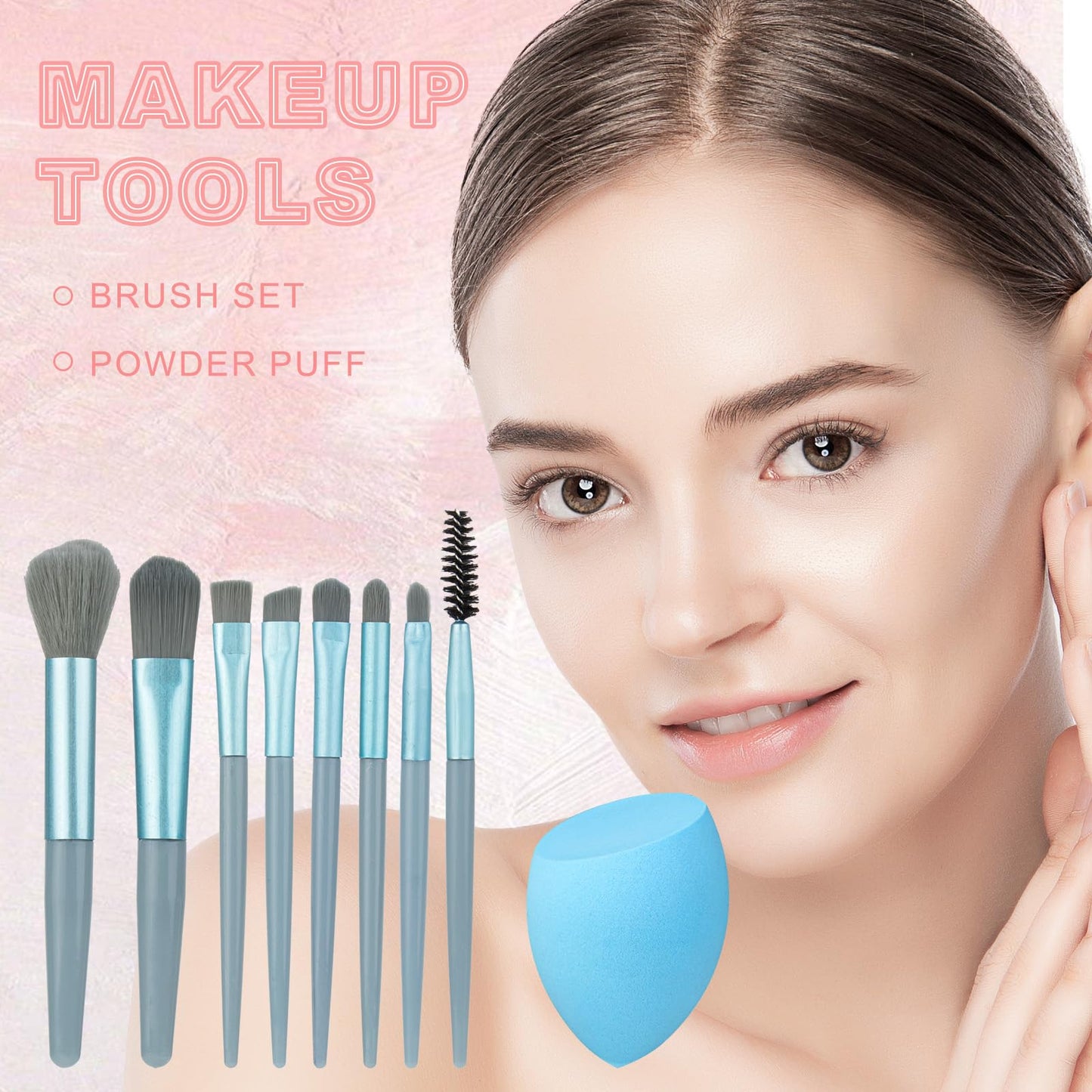 Makeup Set All in One Makeup Kit for Women and Teens Makeup Sets for Women Full Kit Makeup kits for teens Makeup Gift Set for Girls (Blue)