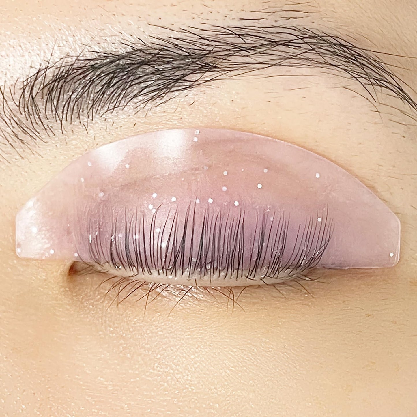 PERMANIA Flat Shields, Thin Korean Lash Lift Pad For NO.1 Perm Soften Eyelashes For Salon Usage Flatter Rods (Purple)