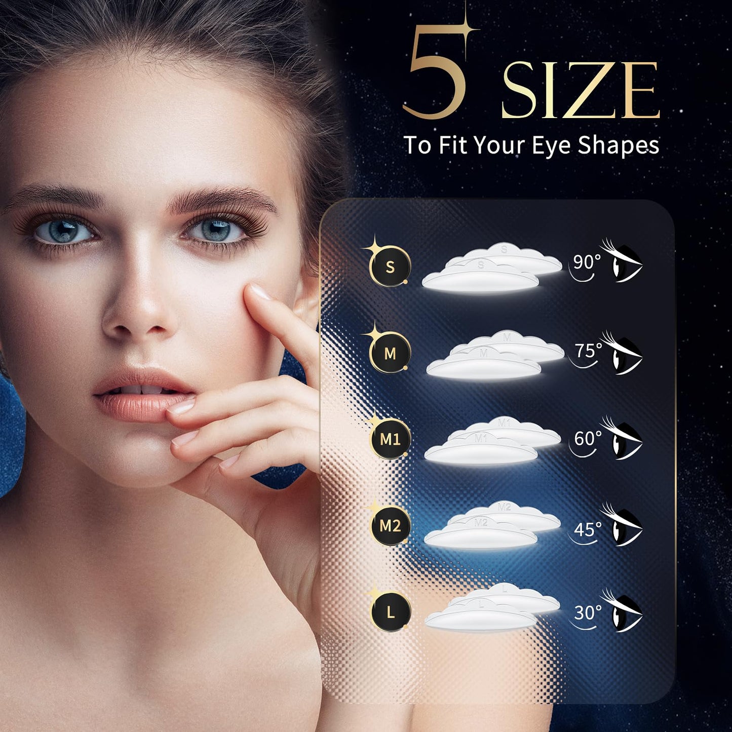 Lash Lift Kit, Eyebrow Lamination Kit, Eyelash Perm Kit, Professional Eyelash & Brow 2 in 1 Perm Kit, 2026 Eyelash Lift Kit Glue Upgraded Version Lasting Effect 6 Weeks, Suitable for Salon & Home Use