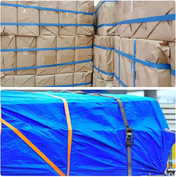 MECCANIXITY Lightweight Polypropylene Webbing Strap 2" 5 Yard Backpack Strapping Band Dark Purple for Outdoor Luggage Cargo Straps