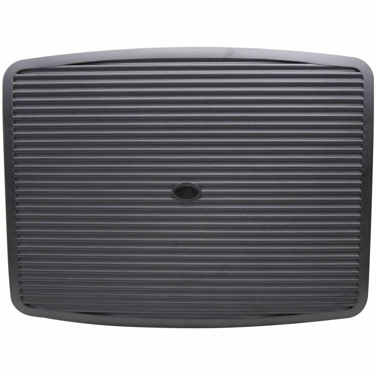 Lorell Ergonomic Rocking Footrest, 17.6" x 13.8" x 3.5", Plastic, Black