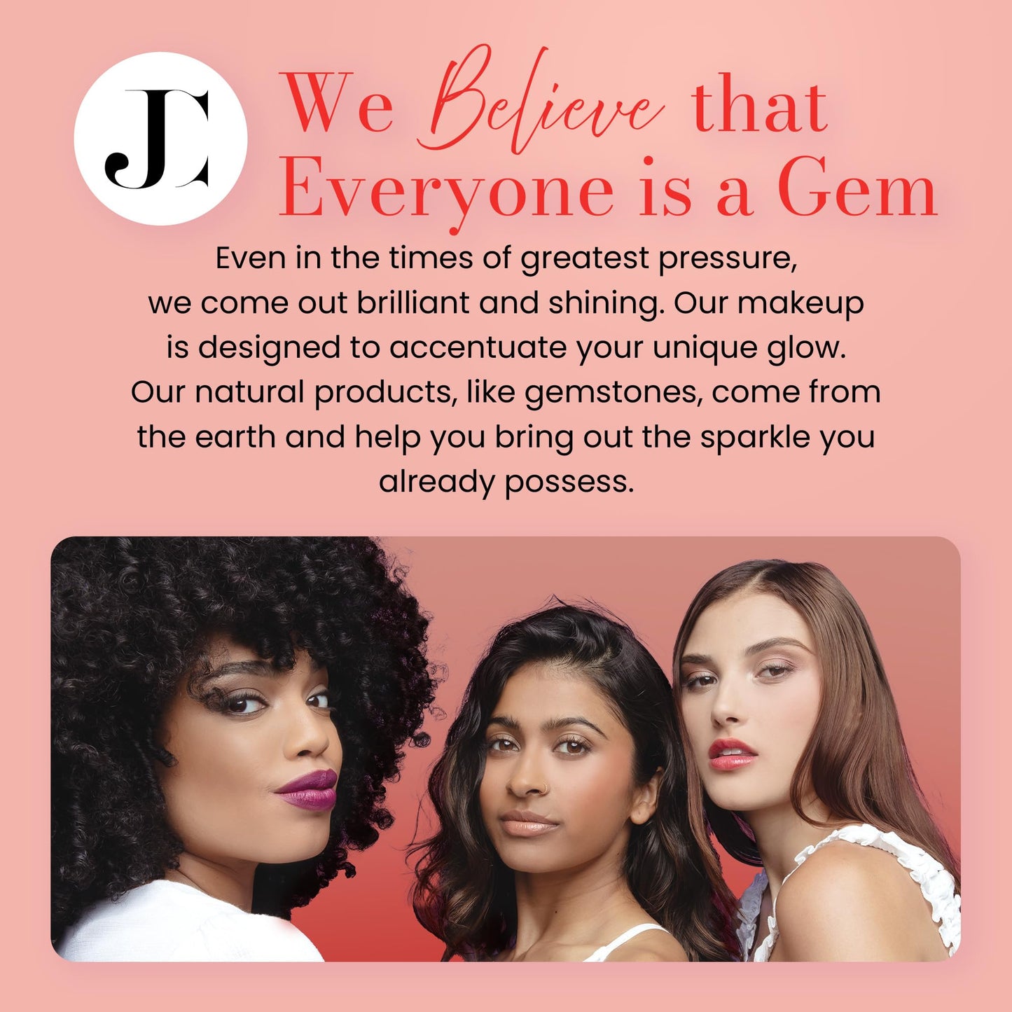 Juwel Cosmetics Eye Shadow Palette, Talc-Free Highly Pigmented Pressed Powder, Eye Makeup Palette that Blends Perfectly, 5 Shades of Paraben-Free and Sulfate-Free Eyeshadow, Barely There