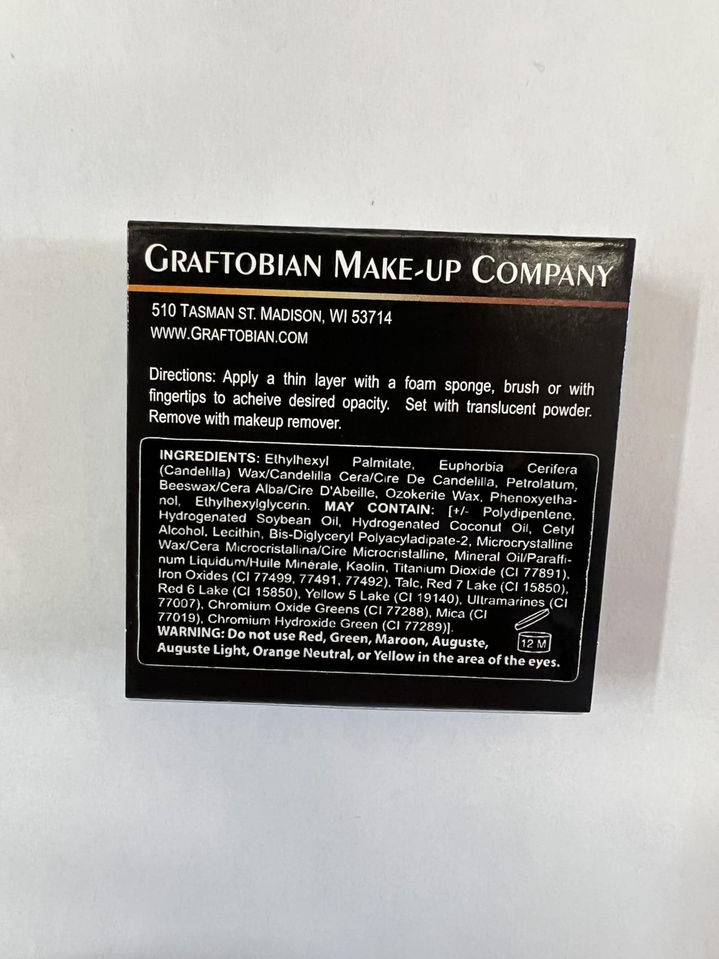 Graftobian 5 Creme Color Wheel - Old Age