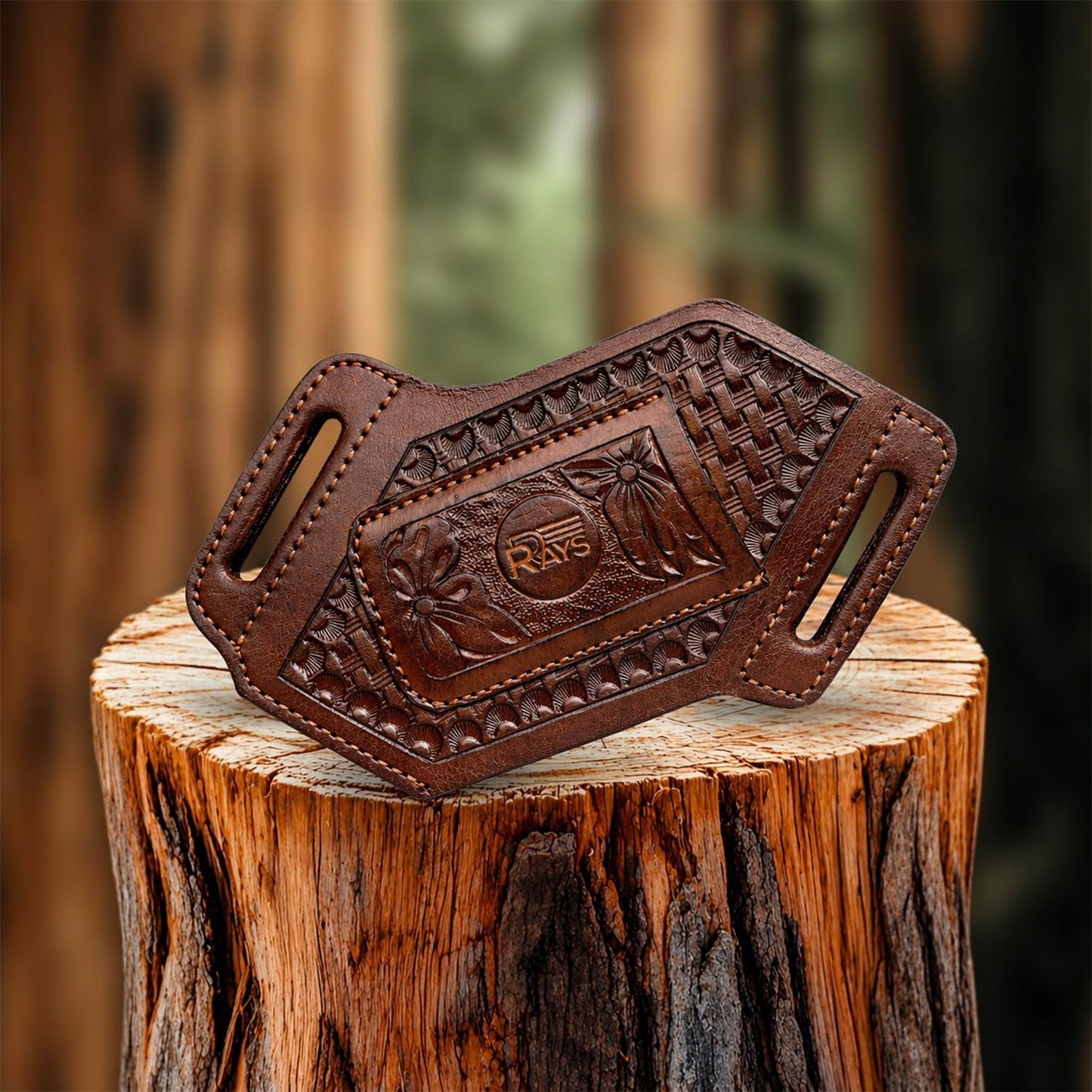 Leather Knife Sheath for Belt Pocket Folding Knife Holder Compact Draw Knifes Carrier EDC Tools Holster (Sheath with Mobile Holster)