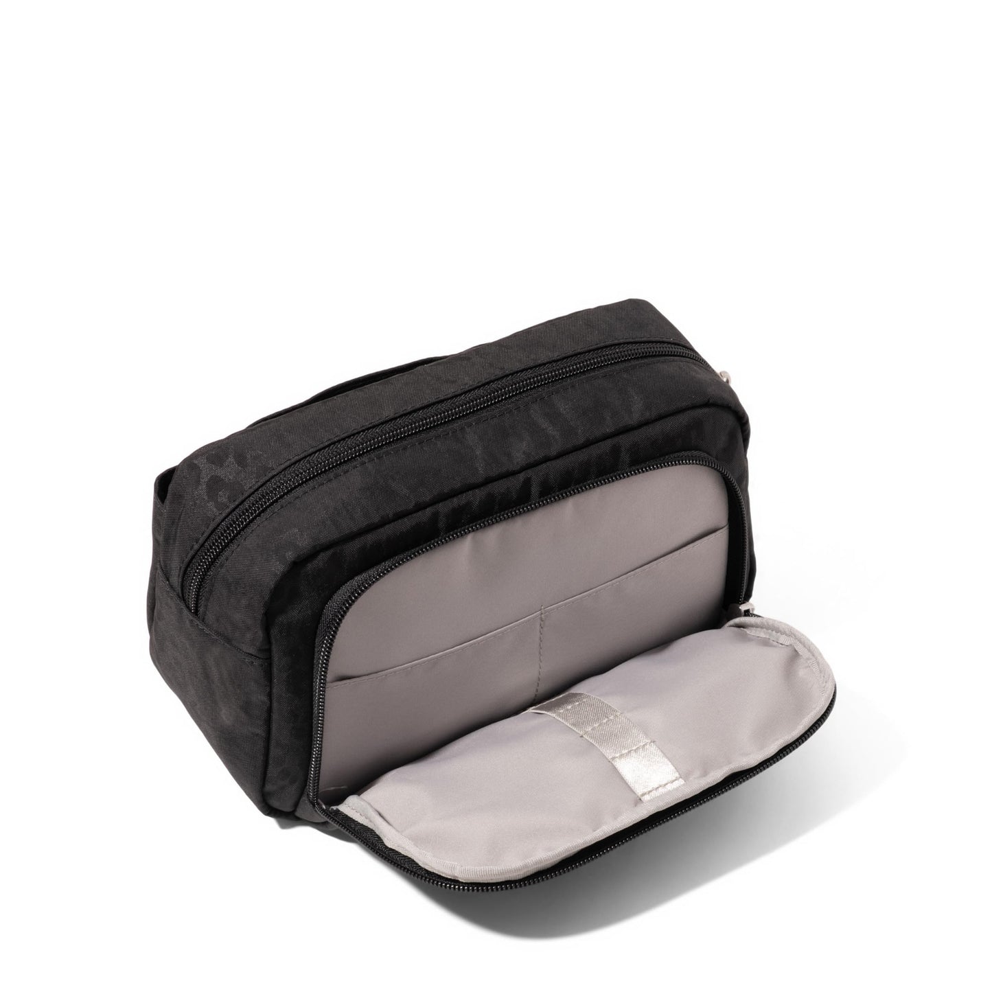 Pocket Cosmetic with Brush Organization - Lightweight 9.4”x5.5”x3.5” Makeup Bag - Travel Essentials Makeup Organizer