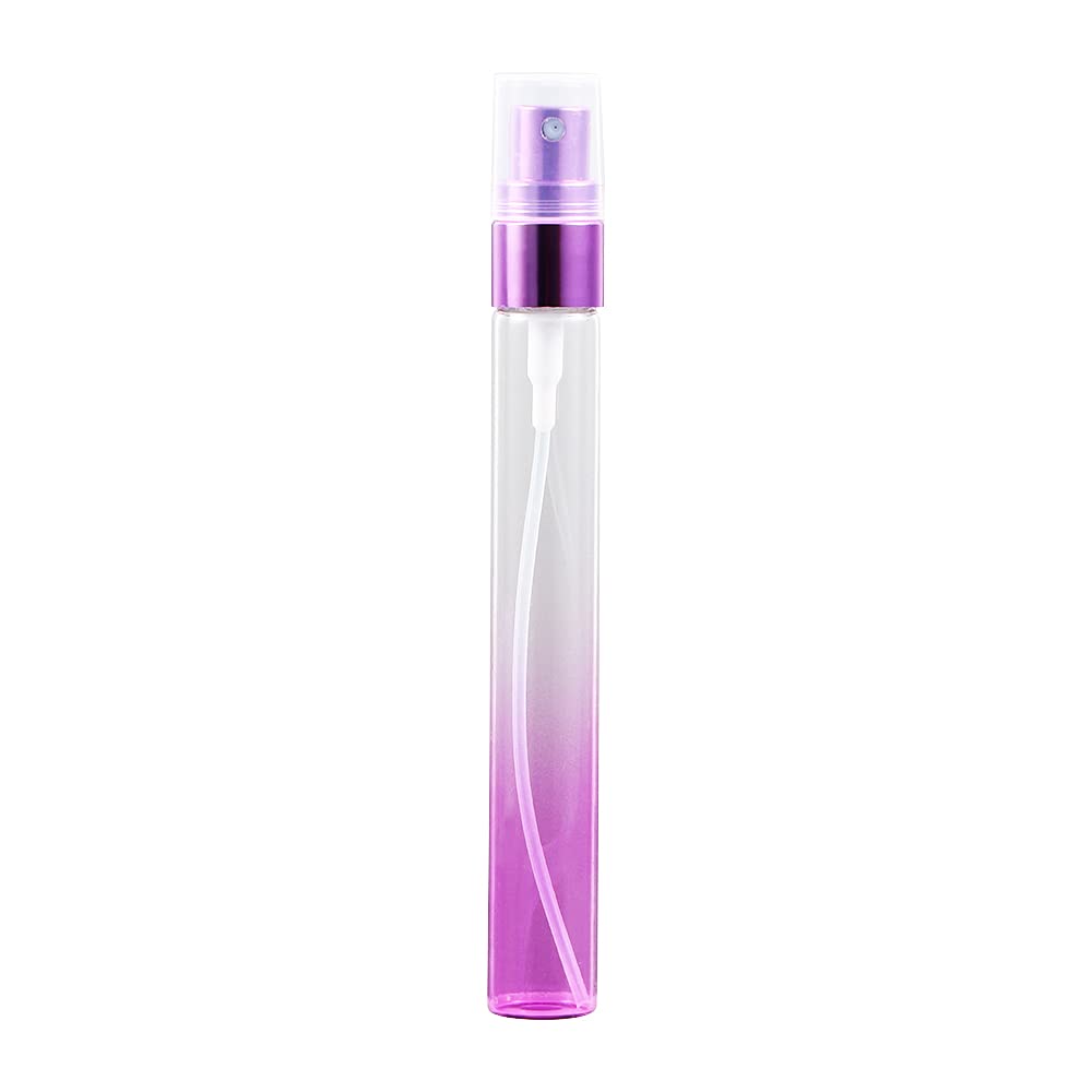 Leadigol 25 Pieces Mini Perfume Spray Bottles 10 ml Colorful Glass Bottles,Spray Bottles Women Portable Perfume Atomizer Aromatherapy Sprayer Fine Mist Cosmetic Container Refillable Bottle
