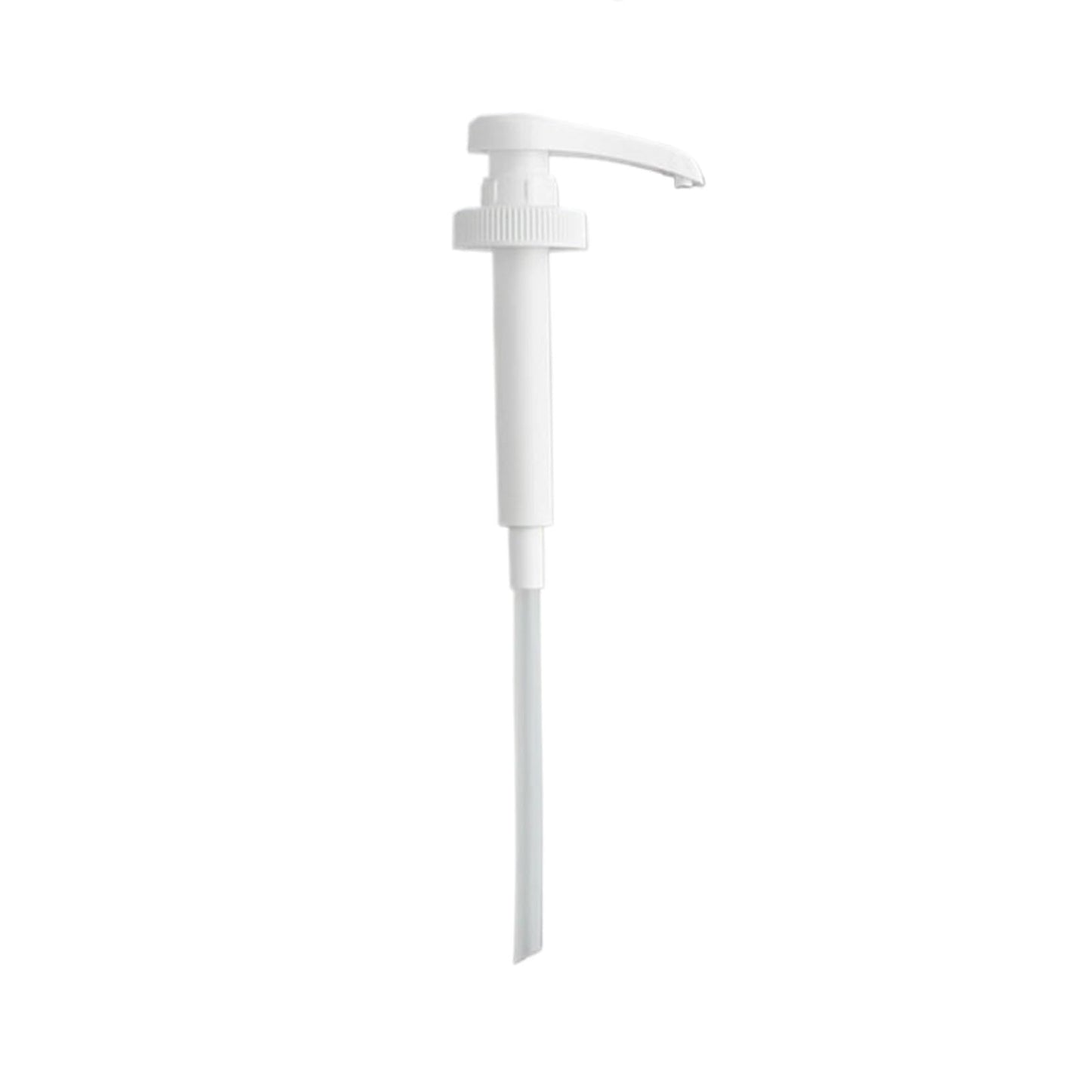 5ml High Output Syrup Pumps, 38/400 Neck Size Plastic Ribbed Dispensing Pumps for Coffee Syrup, Flavor, and Sauce Bottles (Pack of 4)