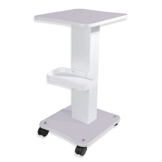 HUOXOU Esthetician Trolley Cart, Esthetician Rolling, Beauty SPA Salon Trolley Cart with Wheels, Tattoo Table Work Salon Station, Load 220 lbs