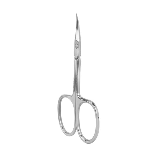 Staleks Expert 22 Type 1 Cuticle Scissors – Short Curved Handles – Slim Blades for Precise and Comfortable Cuticle Work