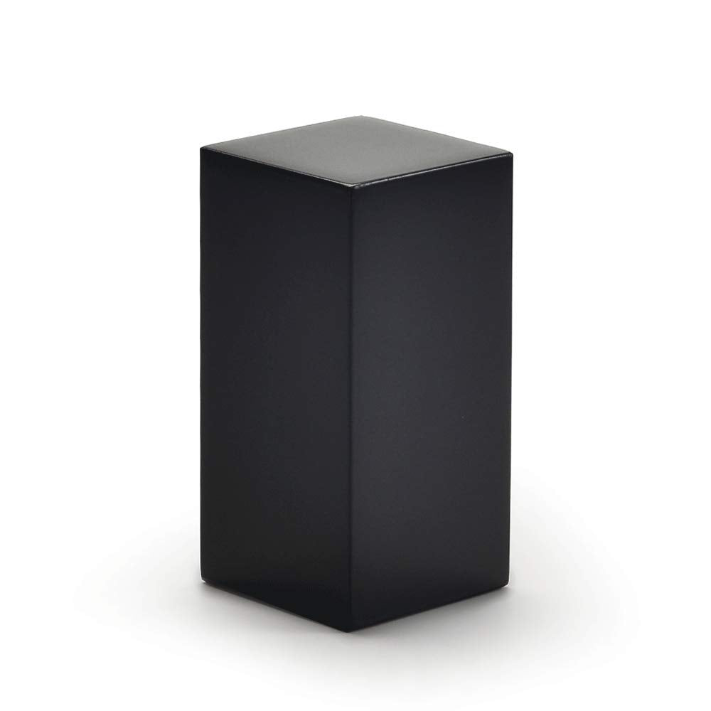 Oirlv Solid Wood Minimalism Style Jewelry Display Stand Showcase Jewelry Organizer Black Square Holder (SM05301)
