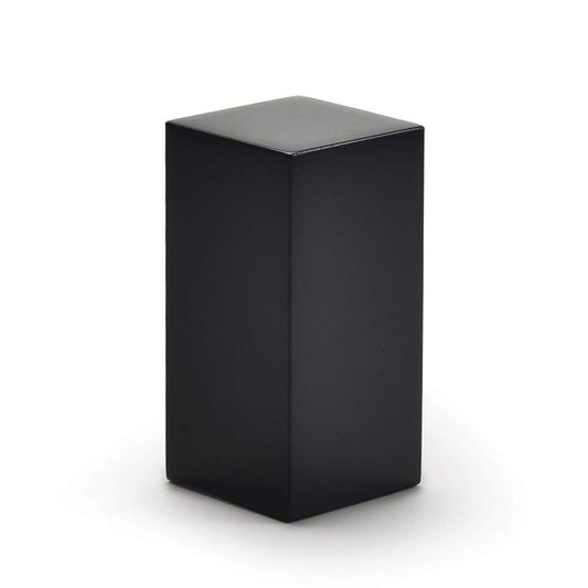 Oirlv Solid Wood Minimalism Style Jewelry Display Stand Showcase Jewelry Organizer Black Square Holder (SM05301)