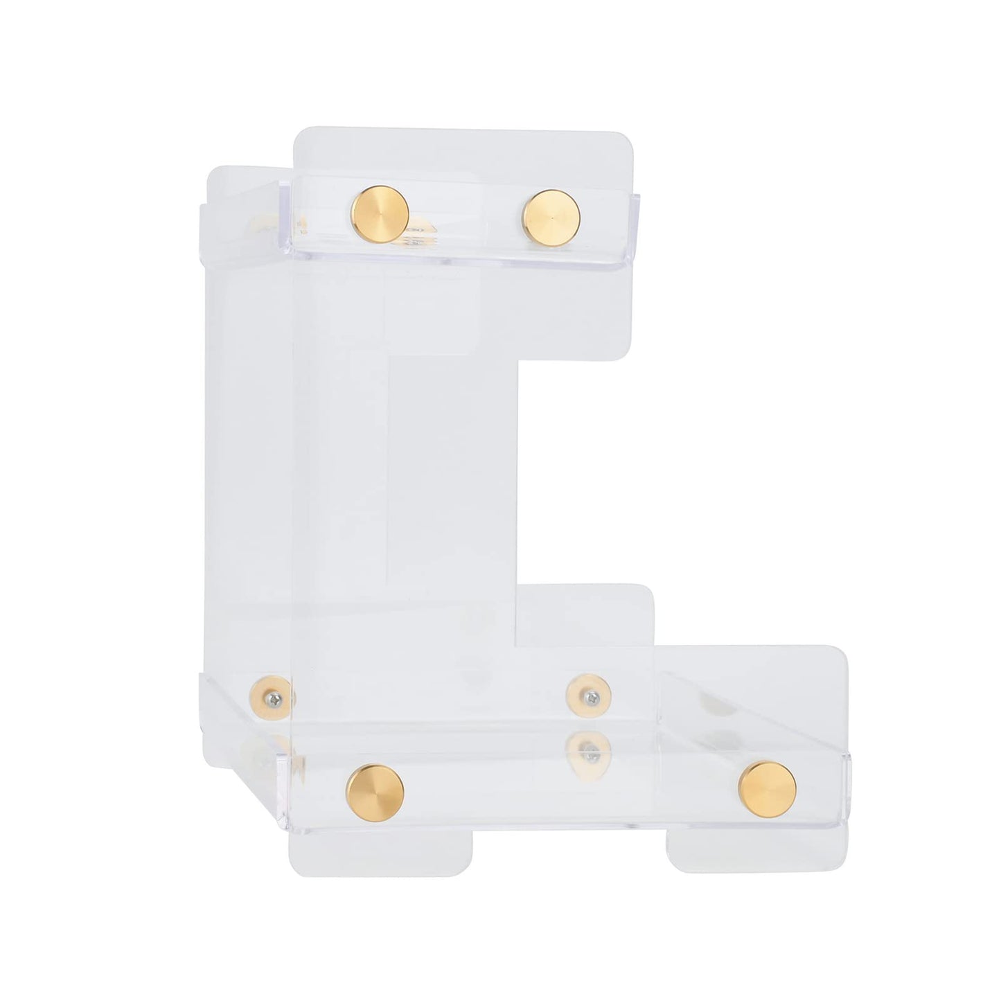 FFK Bathroom Organizer Countertop 2-Tier Storage：Bathroom Counter Organizer Acrylic Standing Holder Cosmetic Storage Perfume Shelf for Bathroom Bedroom Dressing Table1