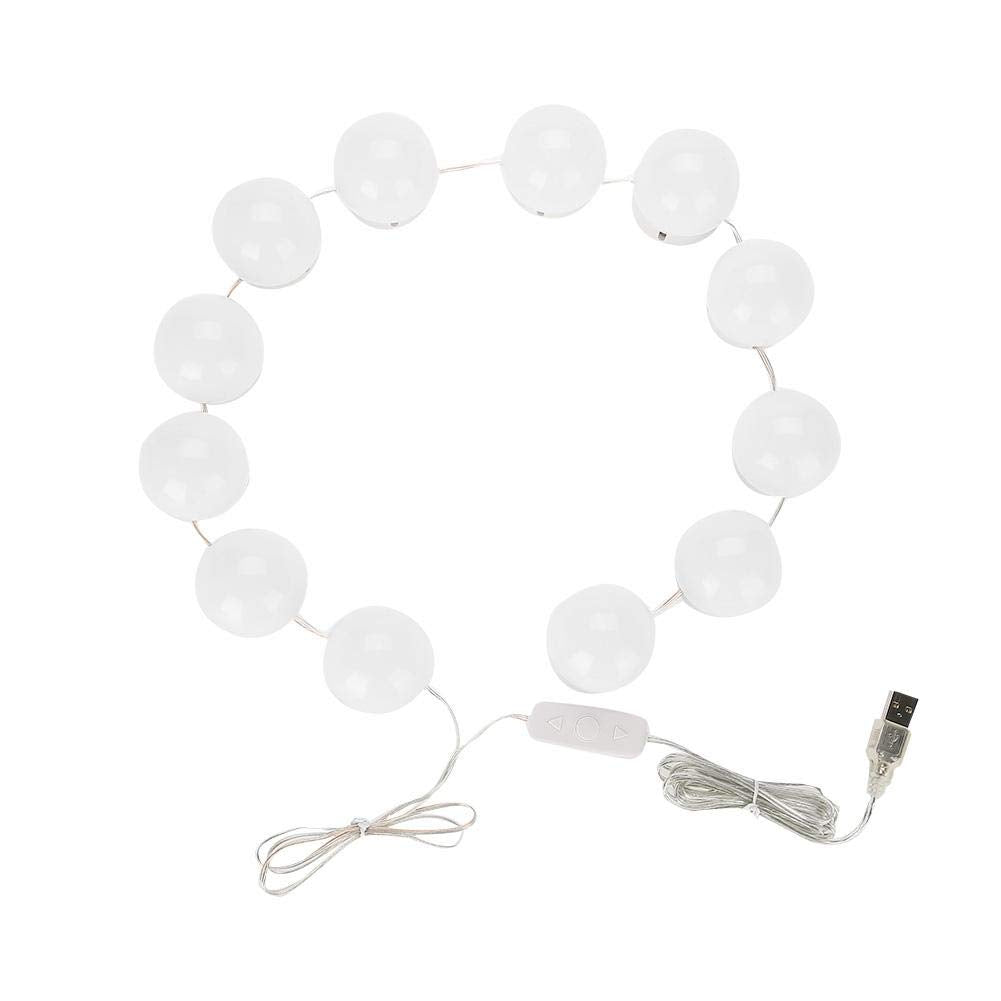 Estink Vanity Mirror Lights Kit, 12pcs Dimmable LED Makeup Light Bulbs, 1-5 Level, 3200-7000K, 10W, for Bathroom Dressing Room Beauty Salon