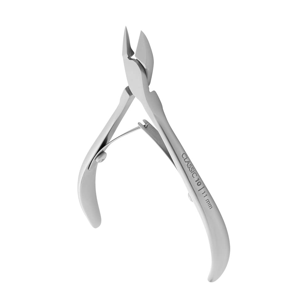 Staleks CLASSIC 10 Cuticle Nippers – 11 mm Blades – Stainless Steel – Comfortable Grip – For Home Manicure and Pedicure