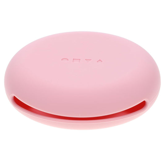 Healeved Travel Powder Puff Case Compact Silicone Makeup Sponge Holder Portable Makeup Puff Storage Box for Women and Girls