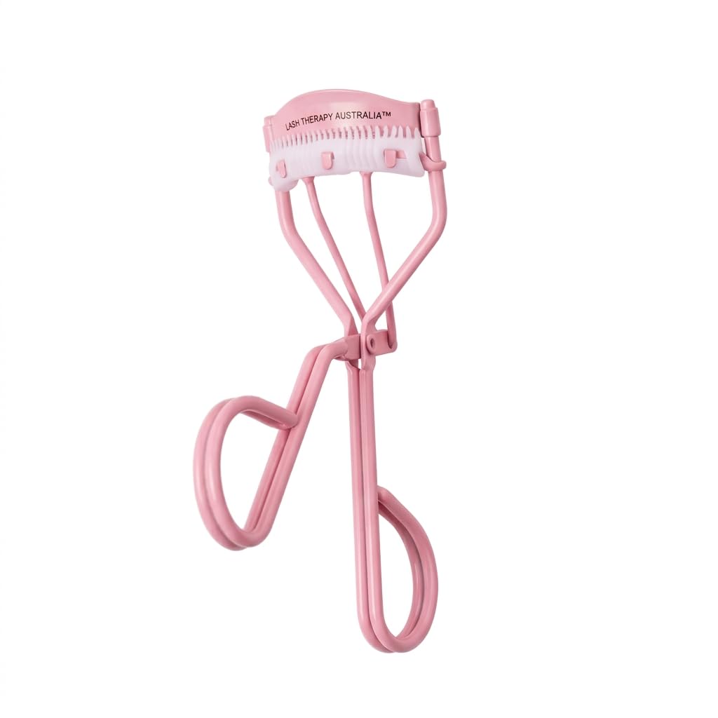 Lash Therapy Australia Eyelash Curler, Eyelash Curlers with Comb, Pink Eye Lash Curler, Gentle & Safe Mascara Curler, Curl Eyelashes & Lash Lift in Seconds