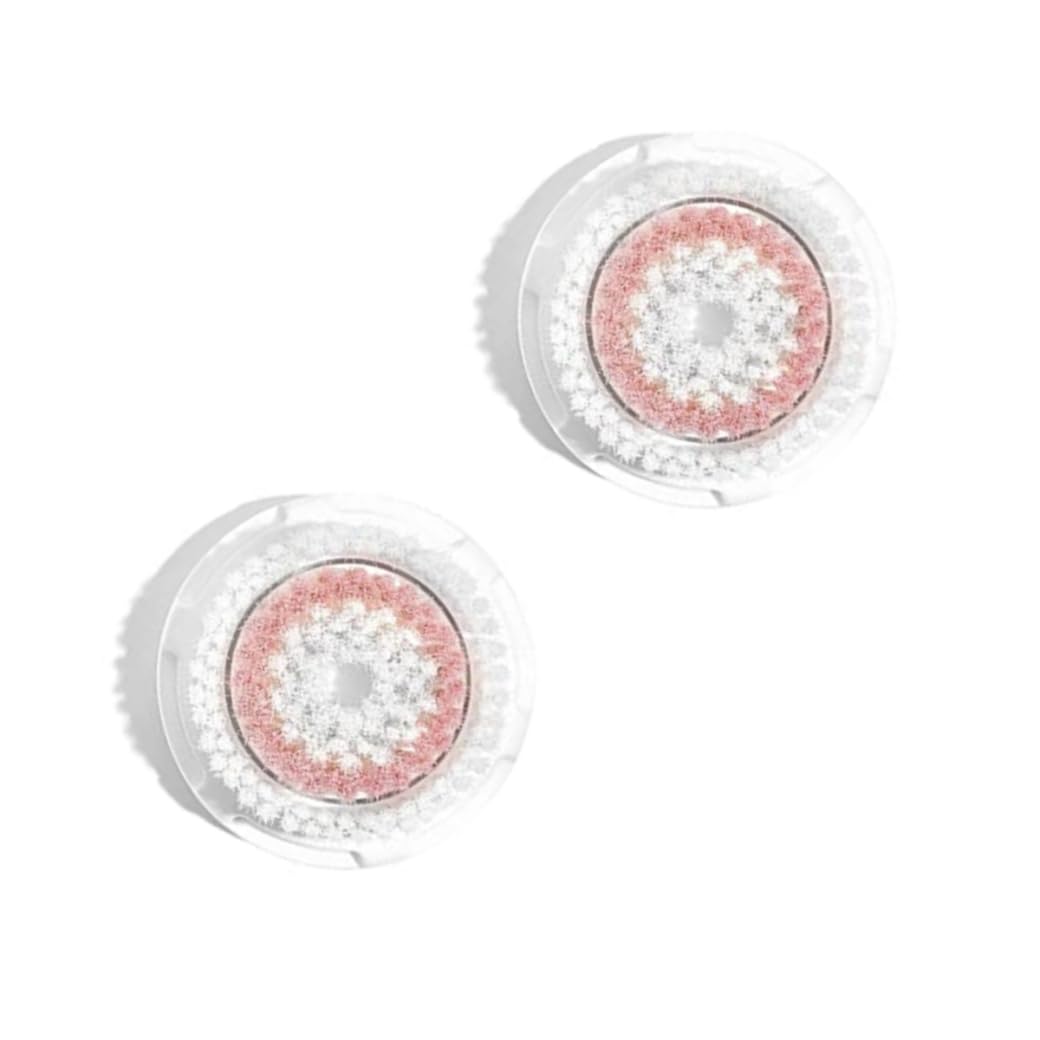 Replacement Brush Heads for Clarisonic, Compatible with Mia 1, Mia 2, Mia Fit, Alpha Fit, Pro, Smart Profile Uplift, 2 Pack (Radiance)