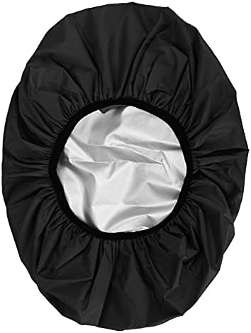 Silfrae Waterproof Rucksack Cover Backpack Rain Cover 30L-100L for Travel Climbing Hiking (Black, 60L-70L)